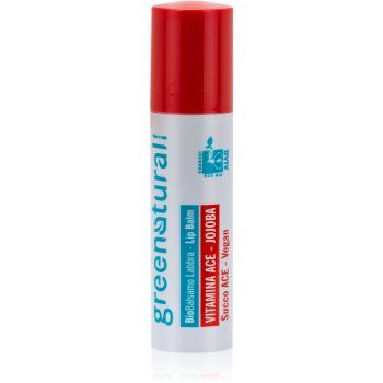 Greenatural Lip Balm balsam de buze cu vitamine A, C, E