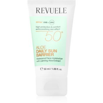 Revuele Daily Sun Barrier Aloe crema de zi calmanta SPF 50+