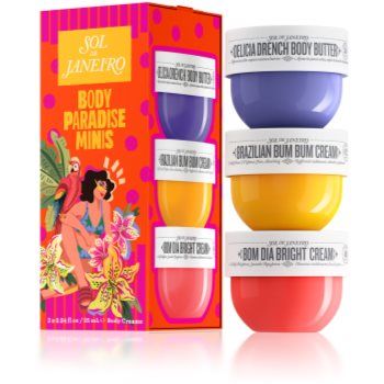 Sol de Janeiro Body Paradise Minis set cadou (nutritie si hidratare)