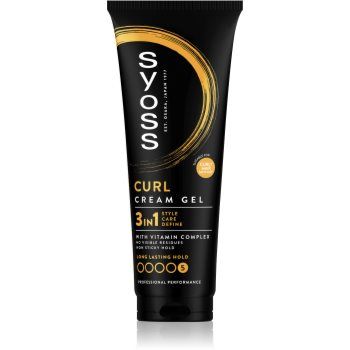 Syoss Curl Control cremă styling pentru definirea buclelor cu textura de gel