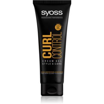 Syoss Curl Control cremă styling pentru definirea buclelor cu textura de gel