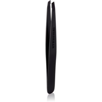 Tweezerman Slant Tweezer Black Matte penseta inclinata