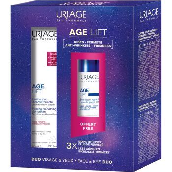 Uriage Age Lift Face & Eye Duo set cadou (antirid)