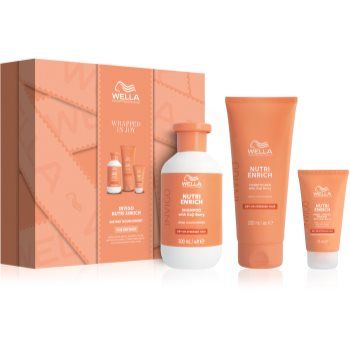 Wella Professionals Invigo Nutri-Enrich set cadou (pantru par uscat si deteriorat )