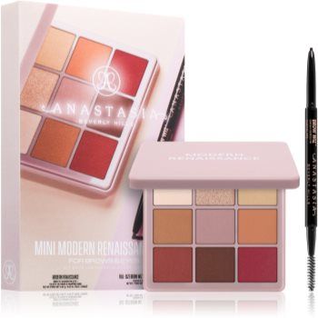 Anastasia Beverly Hills Mini Modern Renaissance Set set cadou pentru ochi și sprâncene Dark Brown Pencil