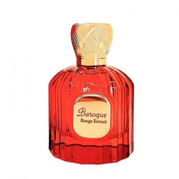 Apa de parfum Baroque Rouge Extrait, Maison Alhambra, Unisex - 100 ml - Inspirat din Baccarat Rouge Extrait