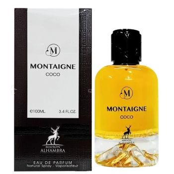 Apa de parfum Montaigne Coco, Maison Alhambra, Femei - 100 ml - inspirat din Coco Vanille Mancera