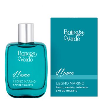 Apa de toaleta cu aroma lemnoasa - Legno Marino