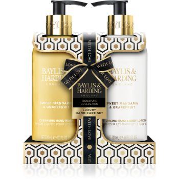 Baylis & Harding Sweet Mandarin & Grapefruit set pentru un ten hidratat