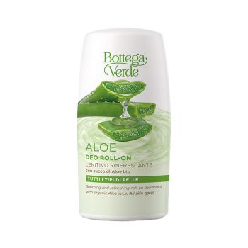 Deodorant roll-on cu extract de suc de aloe vera bio