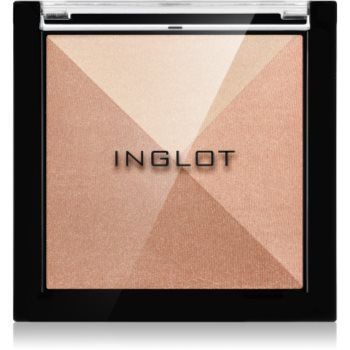 Inglot Multicolour System Highlighting & Bronzing Powder paleta bronzare si stralucire