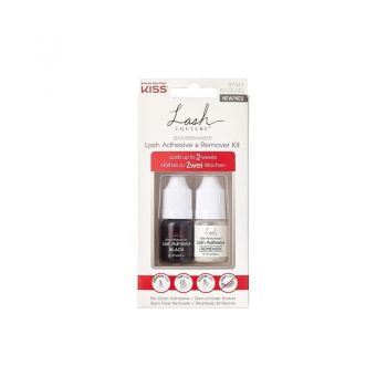 Kit Adeziv KissUSA Lash Couture - Semi-Permanent Lash Adhesive &