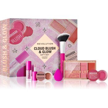 Makeup Revolution Xmass 2024 Cloud Blush & Glow set cadou (faciale)