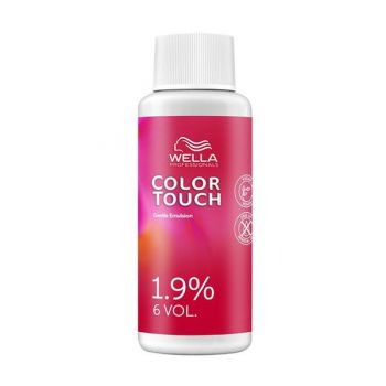 Oxidant Emulsie pentru Vopsea Demipermanenta - Wella Professionals Color Touch Gentle Emulsion 1.9%, 60 ml