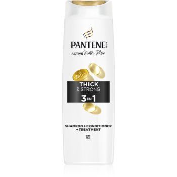 Pantene Pro-V Active Nutri Plex Thick&Strong șampon pentru păr slab și deteriorat 3 in 1