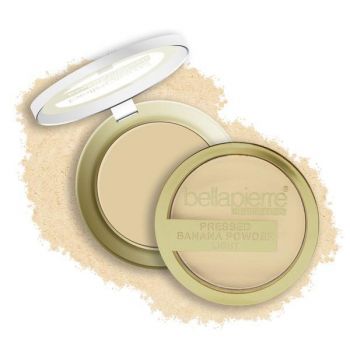 Pudra de fixare Banana Powder Compact Bellapierre, Light, 8 g