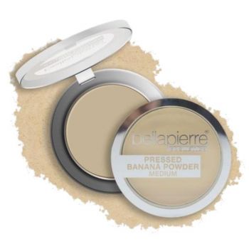 Pudra de fixare Banana Powder Compact Bellapierre, Medium, 8 g