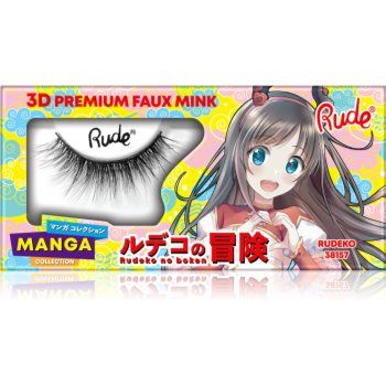 Rude Cosmetics Manga Collection 3D Premium Faux Mink gene false