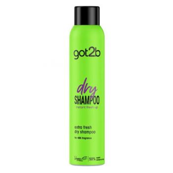 Sampon Uscat Fresh - Schwarzkopf Got2b Dry Shampoo Instant Fresh-up Extra Fresh, 200 ml