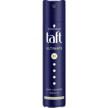 Spray Fixativ cu Fixare Foarte Puternica - Schwarzkopf Taft Ultimate Hair Laquer Hold 5+, 250 ml