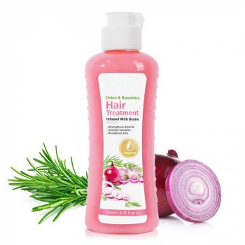 Tratament Premium Leave-in pentru Activarea Foliculilor de Par si Fortifiere cu Ceapa Rosie, Rozmarin si Biotina, 250 ml