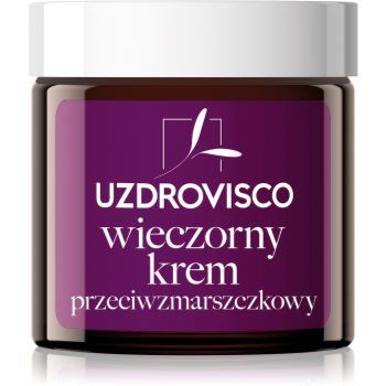 Uzdrovisco Black Tulip Intense Anti-Wrinkle Evening Cream crema de noapte pentru fata antirid