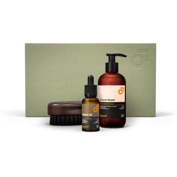 Beviro Cinnamon Season Beard Care Kit set cadou (pentru ras)