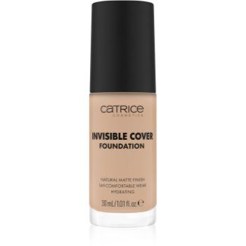 Catrice Invisible Cover Foundation makeup lichid cu efect matifiant