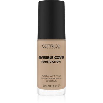 Catrice Invisible Cover Foundation makeup lichid cu efect matifiant