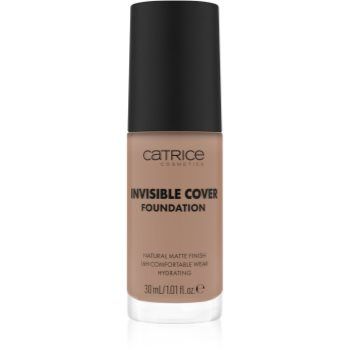 Catrice Invisible Cover Foundation makeup lichid cu efect matifiant