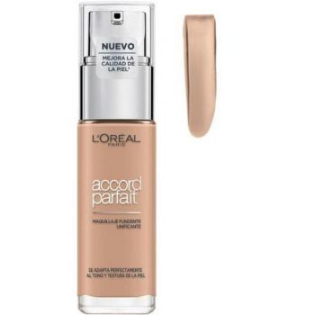 Fond de Ten - L'Oreal Paris Accord Parfait, nuanta 3.R/3.C Rose Beige, 30 ml