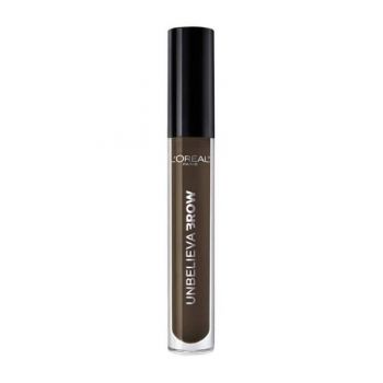 Gel pentru Sprancene - L'Oreal Paris Unbelieva Brow, nuanta 109 Ebony, 3,4 ml