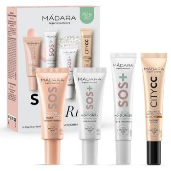 MÁDARA SOS Care set cadou Light (faciale) culoare