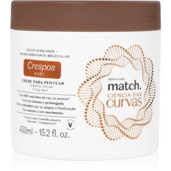 Match. Science of Curves cremă hidratantă pentru par ondulat si cret