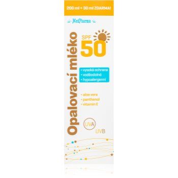 MedPharma Suntan Lotion SPF50 loțiune pentru plaja cu o protectie UV ridicata