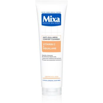 MIXA Anti-Dullness Comfort Cleanserm gel de curatare facial cu vitamina C