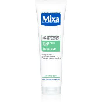 MIXA Anti-Imperfection Comfort Cleanser gel de curatare facial impotriva imperfectiunilor pielii cauzate de acnee