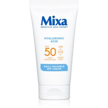 MIXA Daily Invisible SPF Cream crema de zi hidratanta SPF 50