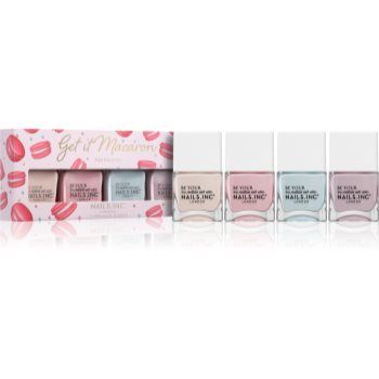 Nails Inc. Get It Macaron set de lacuri de unghii