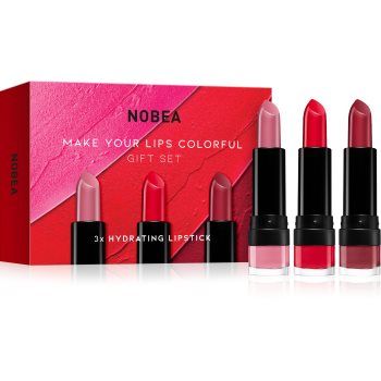 NOBEA Beauty Pleasure NOBEA Make Your Lips Colorful Gift Set make-up set (pentru femei) de firma original