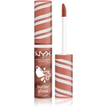 NYX Professional Makeup Holiday Butter Gloss lip gloss culoare 02 Hot Cocoa Swirl