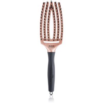 Olivia Garden Fingerbrush Trinity perie de tip paletă