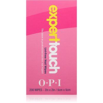 OPI Expert Touch servetele pentru curatare pentru unghii și cuticule