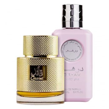 Pachet 2 parfumuri Qaaed 100 ml si Dirham Wardi 100 ml