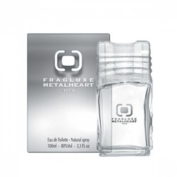 Parfum Fragluxe Metal Heart for Men Apa de Toaleta 100ml