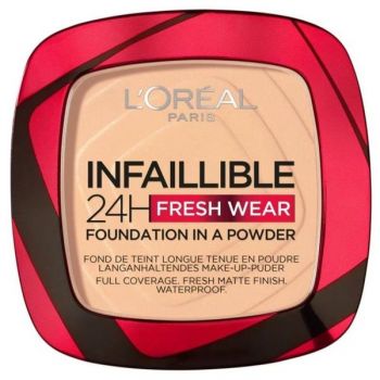 Pudra Compacta - L'Oreal Paris Infaillible 24H Fresh Wear Foundation In A Powder, nuanta 040 Cashmere, 9 g