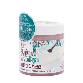 Salt body scrub with collagen 500 gr