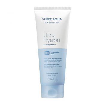 Spuma de curatare Missha Super Aqua Ultra Hyaluron Cleansing Foam