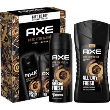 Axe Dark Temptation set cadou pentru corp pentru bărbați