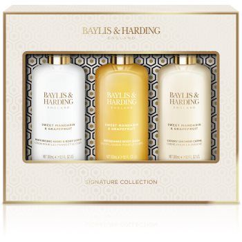 Baylis & Harding Sweet Mandarin & Grapefruit set cadou pentru piele neteda si delicata